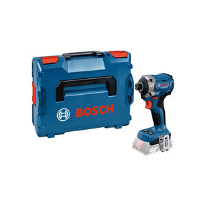 BOSCH Akkus &uuml;tvecsavaroz&oacute; 215 Nm 1/4" GDR 18V-215 L-BOXX-ban (akku &eacute;s t&ouml;ltő n&eacute;lk&uuml;l)
