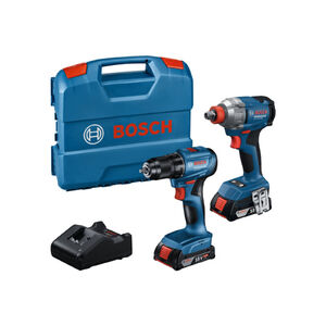 BOSCH Akkus erőcsomag GDX 18V-285 + GSR 185-LI (2 x 2,0 Ah akku + t&ouml;ltő) kofferben