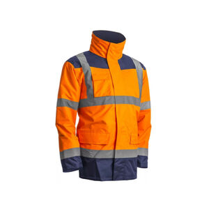 COVERGUARD KANATA Munkavédelmi kabát 4 in 1 Hi-Vis narancs/kék XXL-es