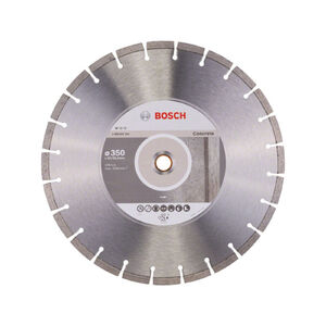 BOSCH Gy&eacute;m&aacute;nt v&aacute;g&oacute;korong 350 x 2,8 x 10 x 20/25,4 mm szegment&aacute;lt Standard for Concrete