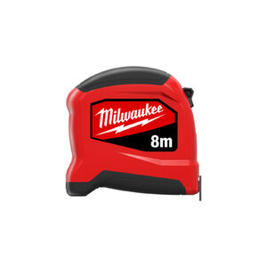 MILWAUKEE Mérőszalag 8 m x 25 mm metrikus SLIMLINE (2. gen) MILWAUKEE Mérőszalag 8 m x 25 mm metrikus SLIMLINE (2. gen)