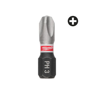 MILWAUKEE Bithegy PH3 x 25 mm Shockwave (3 db)