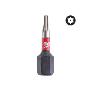 MILWAUKEE Bithegy furatos T20 x 25 mm Shockwave (3 db)