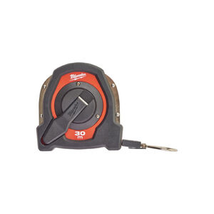 MILWAUKEE M&eacute;rőszalag 30 m z&aacute;rt h&aacute;zban, k&eacute;toldalon sk&aacute;l&aacute;zott