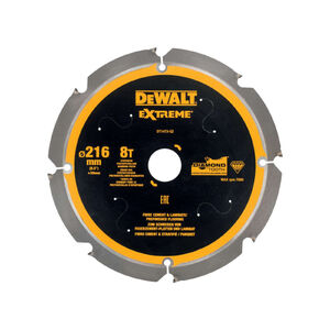 DEWALT EXTREME Fűr&eacute;szt&aacute;rcsa cementk&ouml;t&eacute;sű farostlemezhez 216 x 30 x 2,0 mm / 8T
