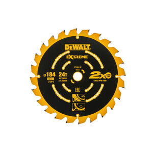 DEWALT ELITE Fűr&eacute;szt&aacute;rcsa f&aacute;hoz 184 x 16 x 1,6 mm / 24T