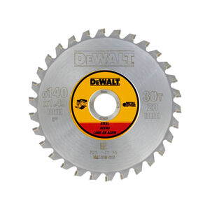 DEWALT Fűr&eacute;szt&aacute;rcsa f&eacute;mre 140 x 20 x 1,49 mm / 30T
