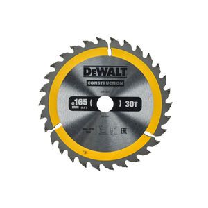 DEWALT CONSTRUCTION Fűr&eacute;szt&aacute;rcsa szeges f&aacute;hoz 165 x 20 x 2,4 mm / 30T
