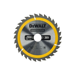 DEWALT CONSTRUCTION Fűr&eacute;szt&aacute;rcsa szeges f&aacute;hoz 184 x 30 x 2,6 mm / 30T