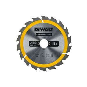 DEWALT CONSTRUCTION Fűr&eacute;szt&aacute;rcsa szeges f&aacute;hoz 190 x 30 x 2,6 mm / 18T