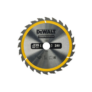 DEWALT CONSTRUCTION Fűr&eacute;szt&aacute;rcsa szeges f&aacute;hoz 235 x 30 x 2,6 mm / 24T