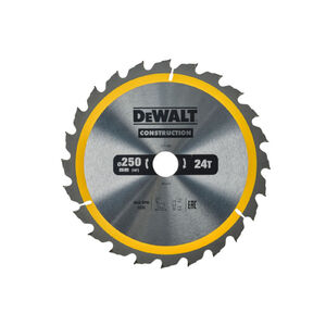 DEWALT CONSTRUCTION Fűr&eacute;szt&aacute;rcsa szeges f&aacute;hoz 250 x 30 x 3,0 mm / 24T