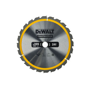 DEWALT CONSTRUCTION Fűr&eacute;szt&aacute;rcsa szeges f&aacute;hoz 305 x 30 x 3,0 mm / 24T