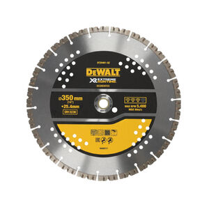 DEWALT EXTREME XR Gy&eacute;m&aacute;nt v&aacute;g&oacute;korong univerz&aacute;lis 350 x 25,4 mm szegment&aacute;lt