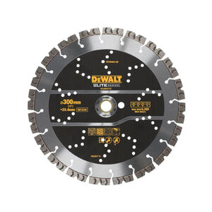DEWALT ELITE Gy&eacute;m&aacute;nt v&aacute;g&oacute;korong univerz&aacute;lis 300 x 25,4 mm szegment&aacute;lt
