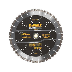 DEWALT ELITE Gy&eacute;m&aacute;nt v&aacute;g&oacute;korong univerz&aacute;lis 355 x 25,4 mm szegment&aacute;lt