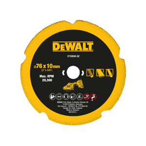 DEWALT Gy&eacute;m&aacute;nt v&aacute;g&oacute;korong univerz&aacute;lis 76 x 10 x 1,0 x 1,8 mm
