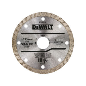 DEWALT Gy&eacute;m&aacute;nt v&aacute;g&oacute;korong univerz&aacute;lis 115 x 2,1 x 7,0 x 22,2 mm turbo