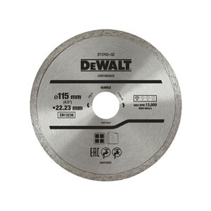 DEWALT Gy&eacute;m&aacute;nt v&aacute;g&oacute;korong univerz&aacute;lis 115 x 1,6 x 5,0 x 22,2 mm folytonos