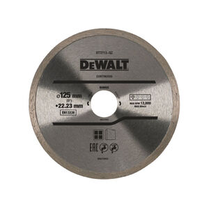 DEWALT Gy&eacute;m&aacute;nt v&aacute;g&oacute;korong univerz&aacute;lis 125 x 1,6 x 5,0 x 22,2 mm folytonos