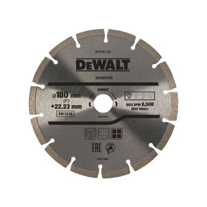 DEWALT Gy&eacute;m&aacute;nt v&aacute;g&oacute;korong univerz&aacute;lis 180 x 2,4 x 7,0 x 22,2 mm szegment&aacute;lt