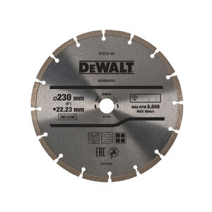 DEWALT Gy&eacute;m&aacute;nt v&aacute;g&oacute;korong univerz&aacute;lis 230 x 2,4 x 7,0 x 22,2 mm szegment&aacute;lt