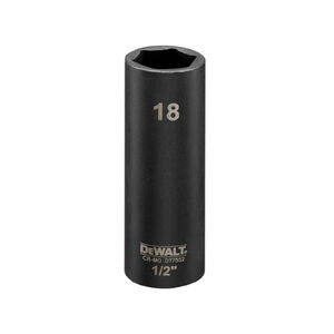 DEWALT IMPACT Hossz&uacute; g&eacute;pi dug&oacute;kulcs 1/2" 18 mm CrMo.