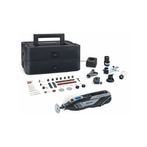 DREMEL Akkus multifunkciós szerszám + 65 r. tartozékkészlet 8260-5/65 (2 x 2,0 Ah akku + töltő)