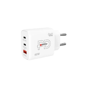 SKROSS GaN Gyorst&ouml;ltő 65 W PD 2 x USB-C