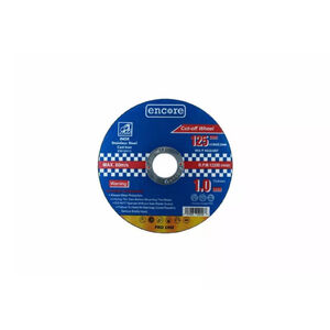 ENCORE Tiszt&iacute;t&oacute;korong f&eacute;mre 125 x 6,0 x 22,23 mm INOX