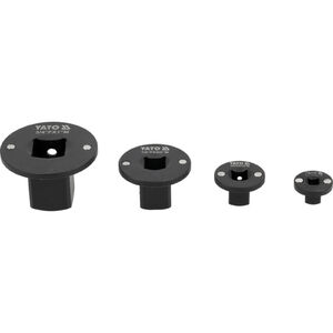 YATO Alacsony profil&uacute; g&eacute;pi dug&oacute;kulcs adapter k&eacute;szlet 4 r&eacute;szes