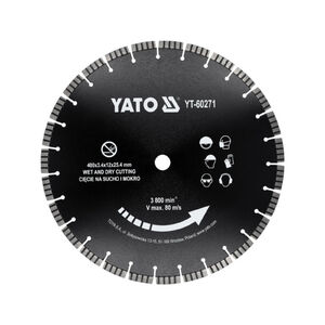 YATO Gyémánt vágókorong 400 x 25,4 mm