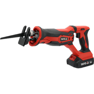 YATO Szablyafűr&eacute;sz 18 V ( 1 x 2 Ah akkumul&aacute;torral &eacute;s t&ouml;ltővel )