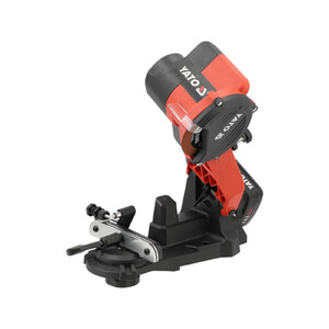 YATO L&aacute;ncfűr&eacute;sz l&aacute;nc&eacute;lező 18 V 108 x 23 x 3,2 mm ( 2 Ah akkumul&aacute;torral &eacute;s t&ouml;ltővel )